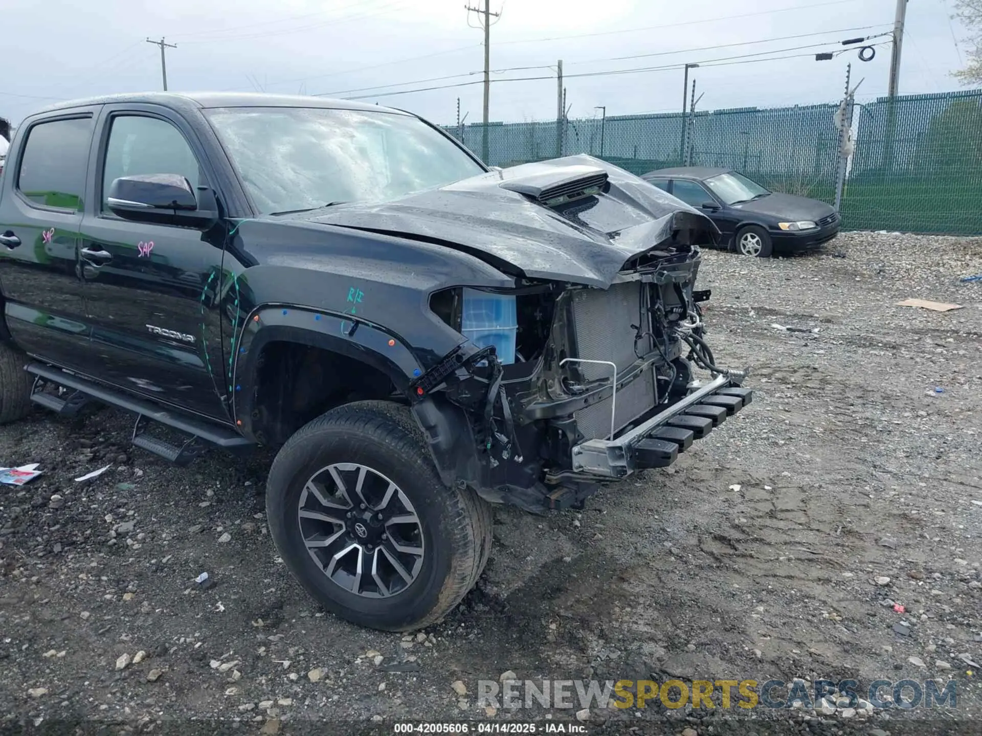 17 fotografías del automóvil dañado 3TMCZ5ANXLM317814 TOYOTA TACOMA 2020