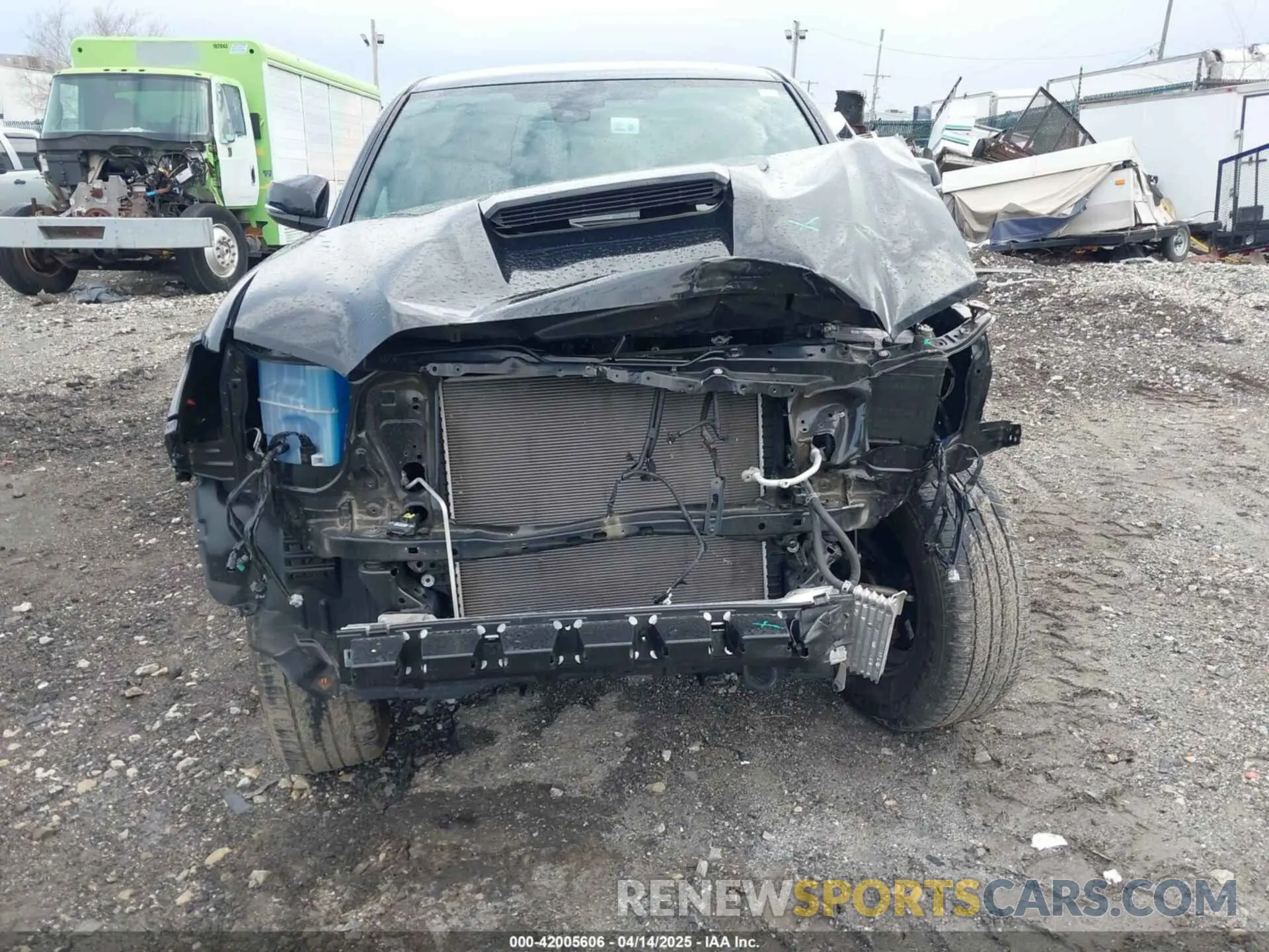 6 fotografías del automóvil dañado 3TMCZ5ANXLM317814 TOYOTA TACOMA 2020