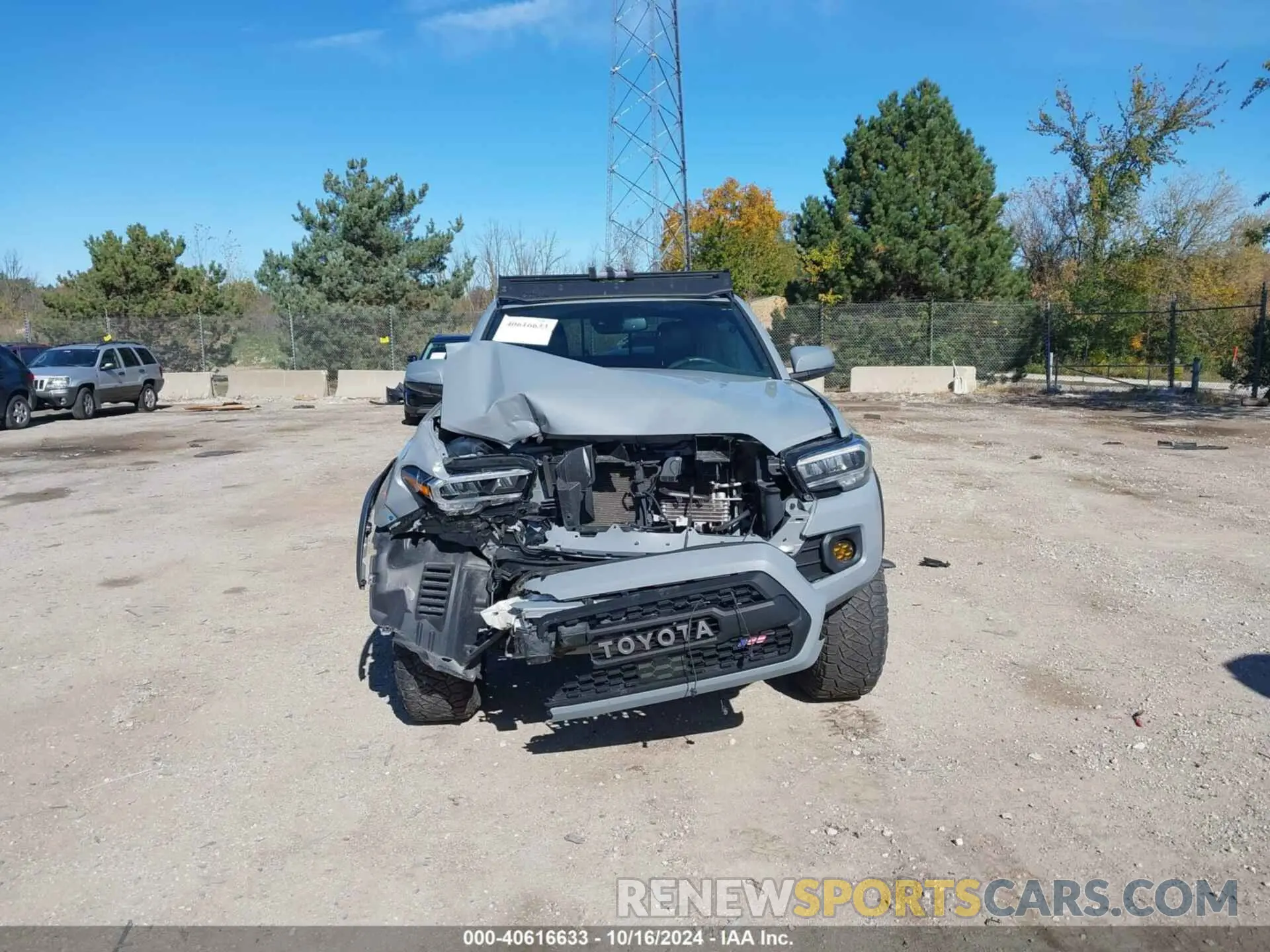 12 fotografías del automóvil dañado 3TMCZ5ANXLM319272 TOYOTA TACOMA 2020