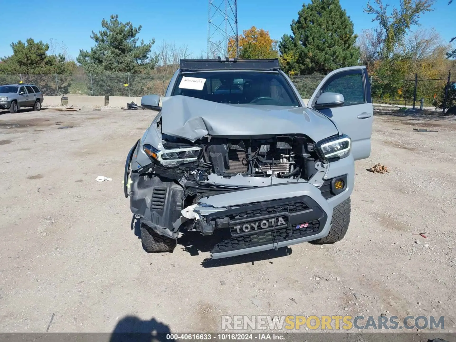 6 fotografías del automóvil dañado 3TMCZ5ANXLM319272 TOYOTA TACOMA 2020