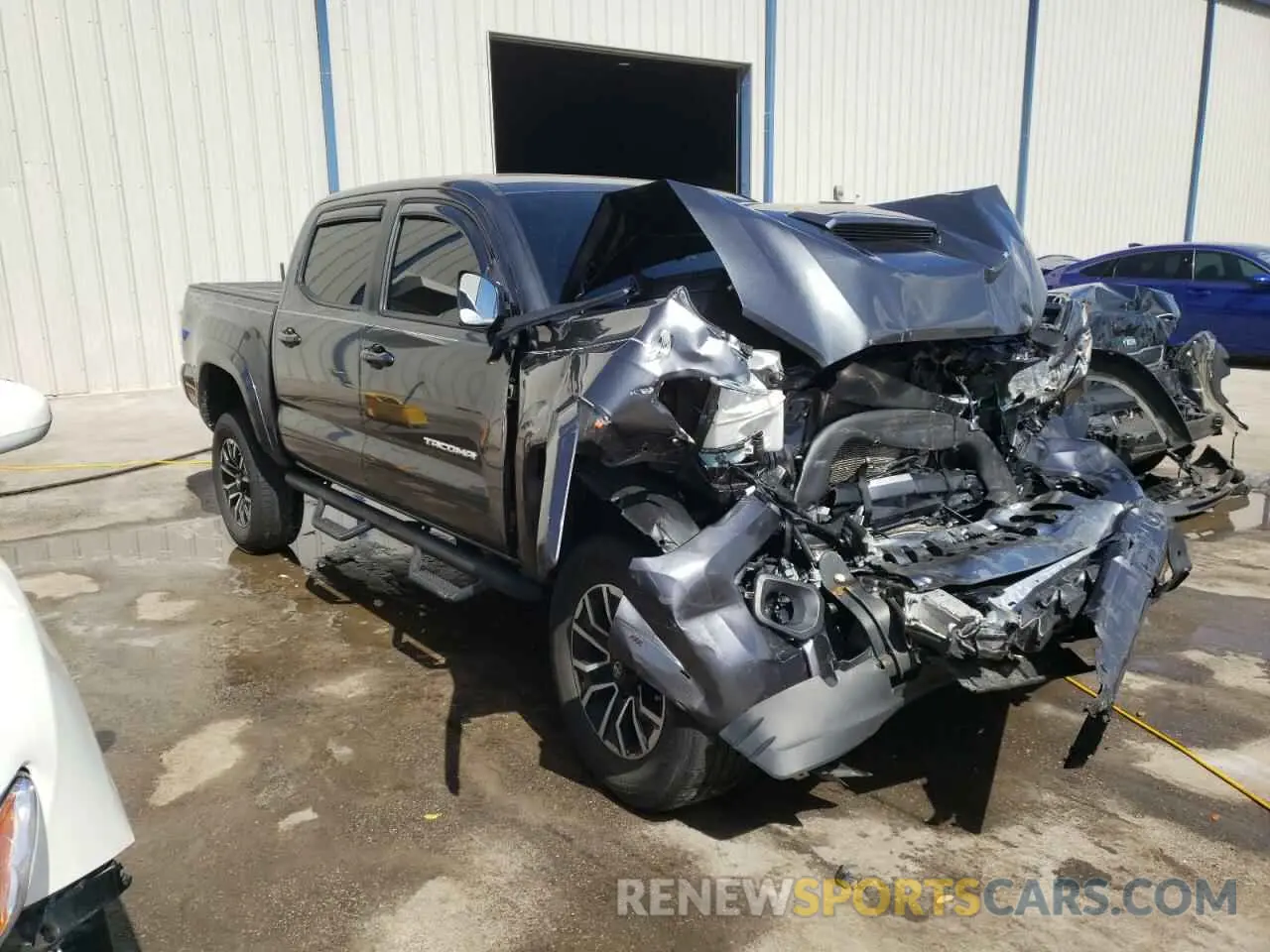 1 fotografías del automóvil dañado 3TMCZ5ANXLM329736 TOYOTA TACOMA 2020