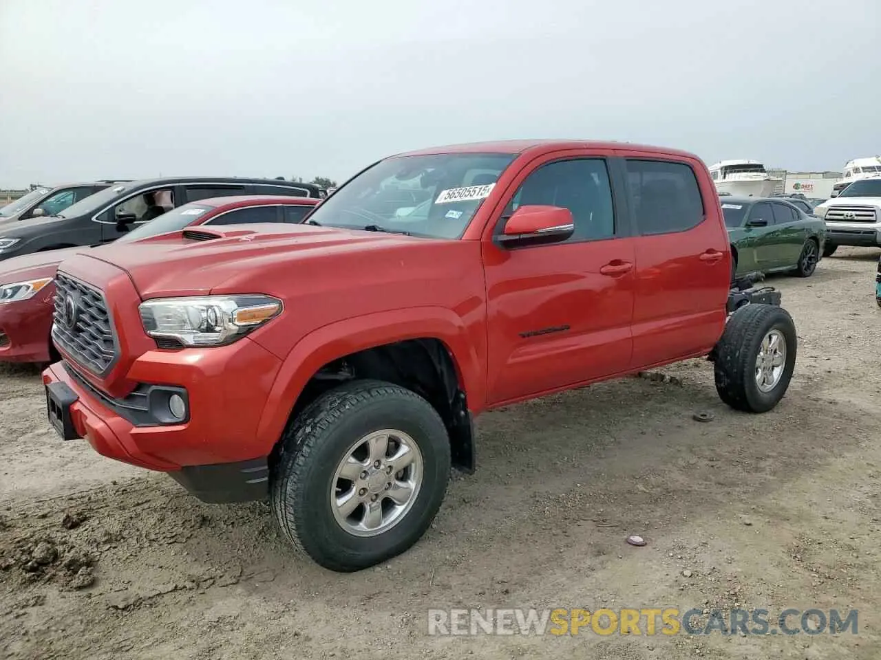 1 fotografías del automóvil dañado 3TMCZ5ANXLM343376 TOYOTA TACOMA 2020