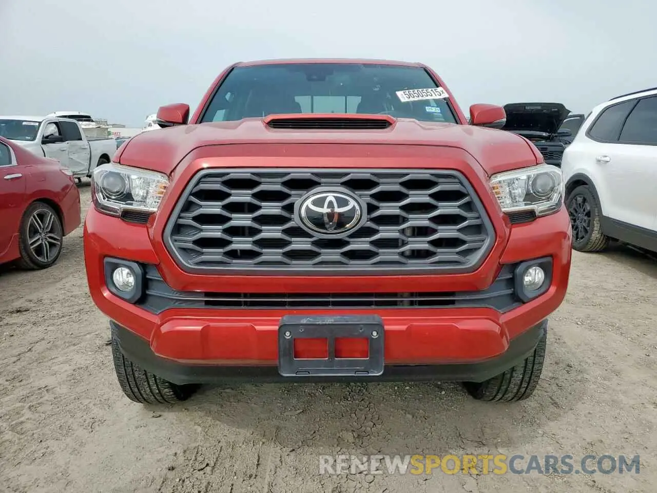 5 fotografías del automóvil dañado 3TMCZ5ANXLM343376 TOYOTA TACOMA 2020