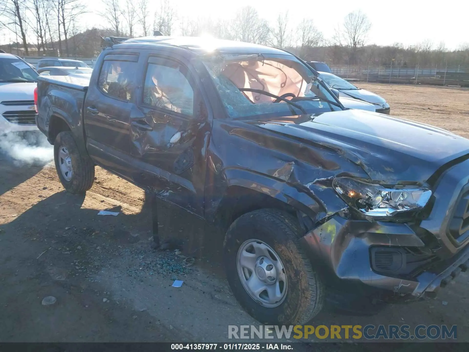 6 fotografías del automóvil dañado 3TMCZ5ANXLM363594 TOYOTA TACOMA 2020