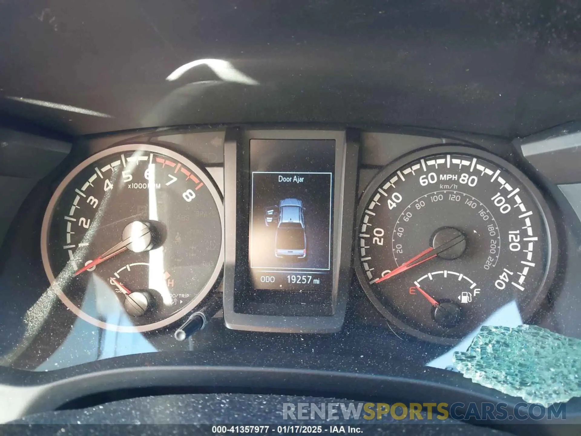 7 fotografías del automóvil dañado 3TMCZ5ANXLM363594 TOYOTA TACOMA 2020