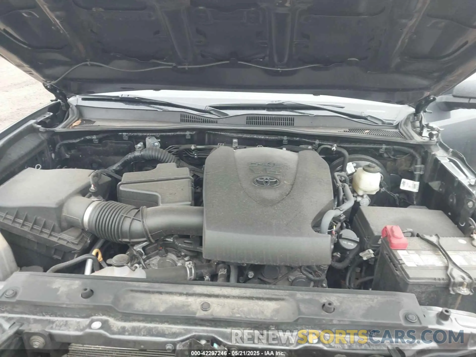 10 fotografías del automóvil dañado 3TMCZ5ANXLM368357 TOYOTA TACOMA 2020