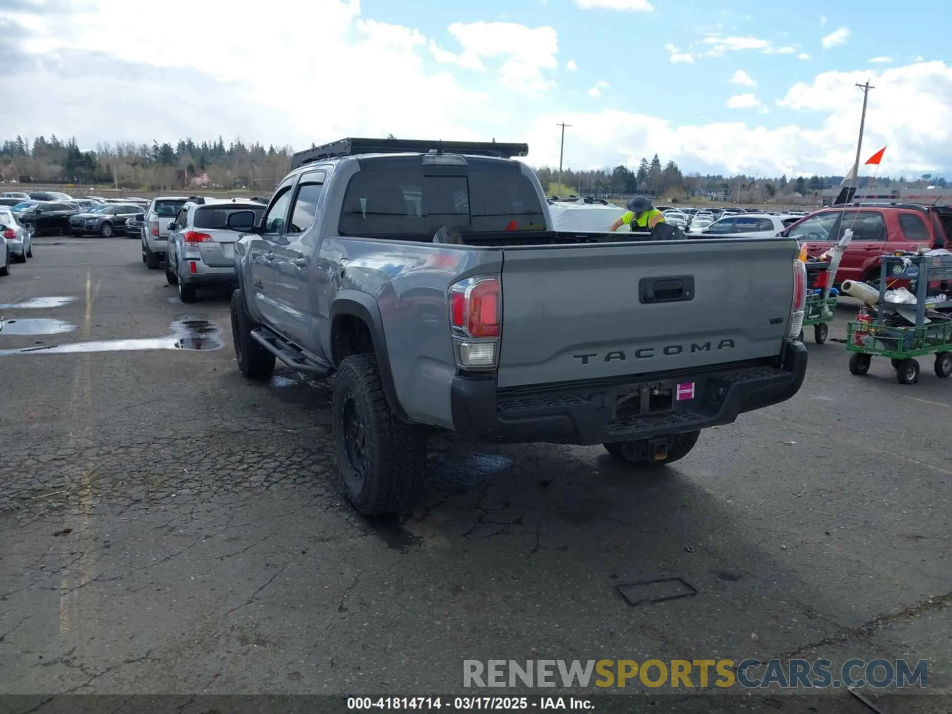 3 fotografías del automóvil dañado 3TMDZ5BN1LM097711 TOYOTA TACOMA 2020