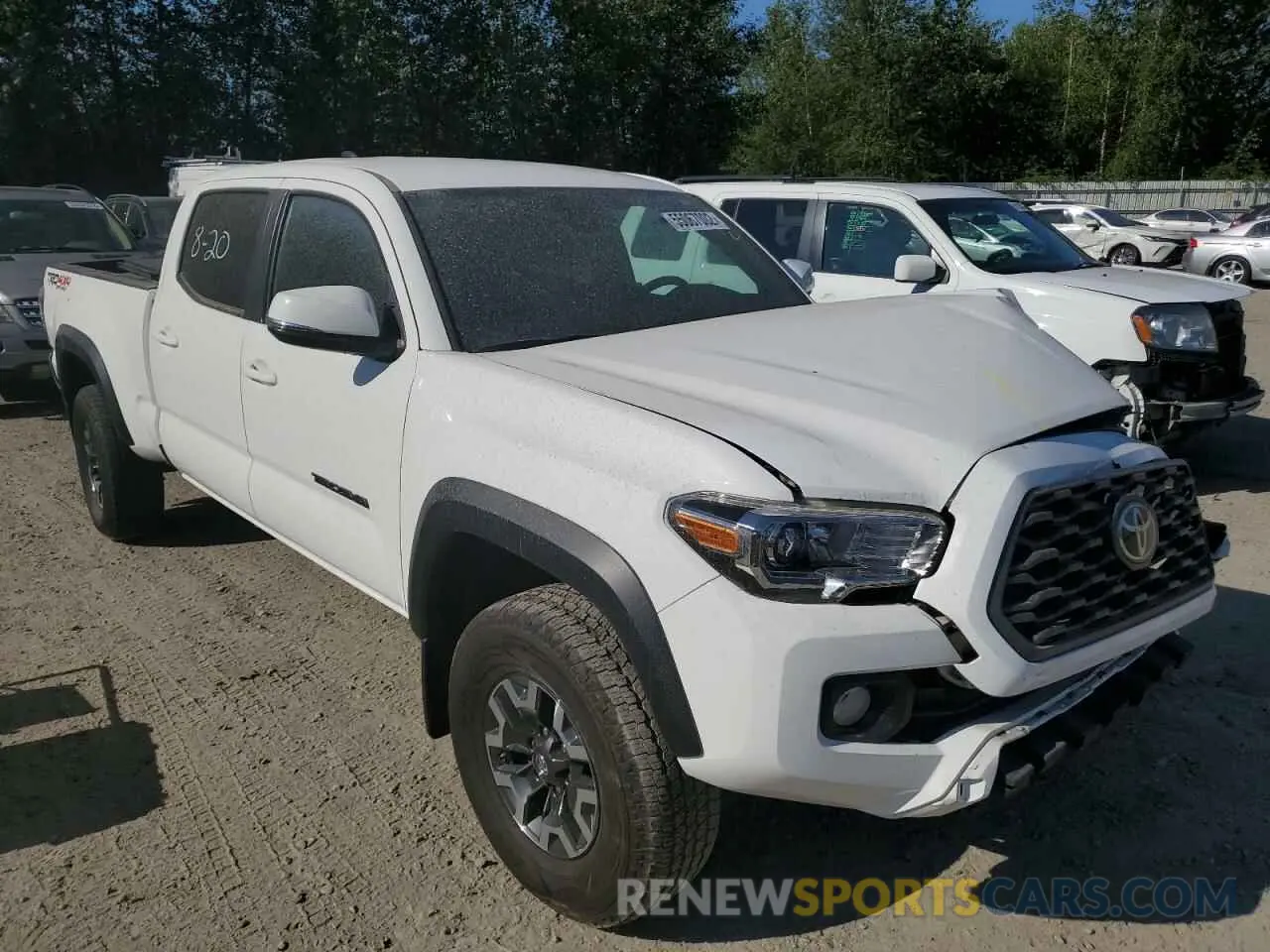 1 fotografías del automóvil dañado 3TMDZ5BN3LM091053 TOYOTA TACOMA 2020