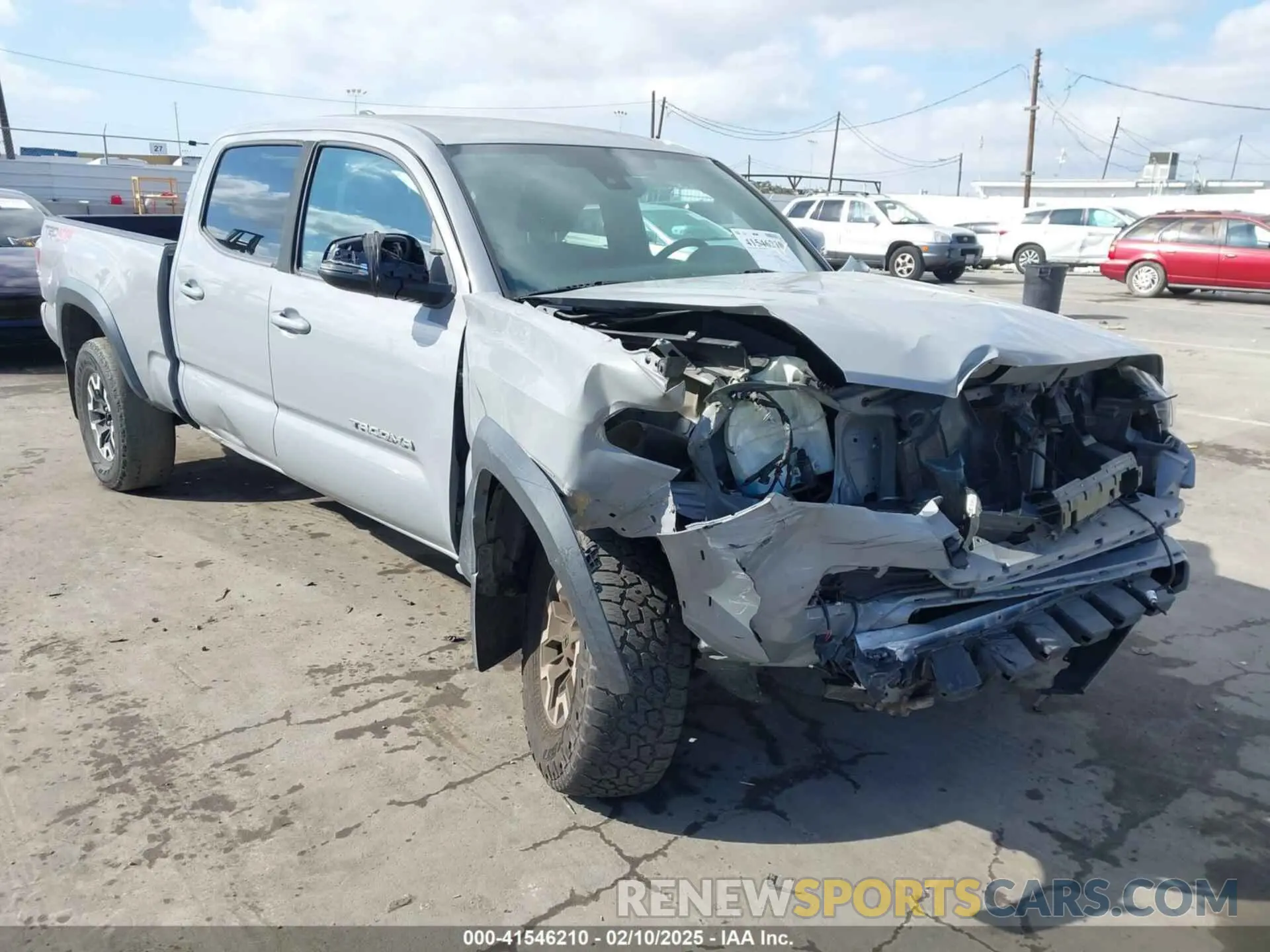 1 fotografías del automóvil dañado 3TMDZ5BN6LM092357 TOYOTA TACOMA 2020