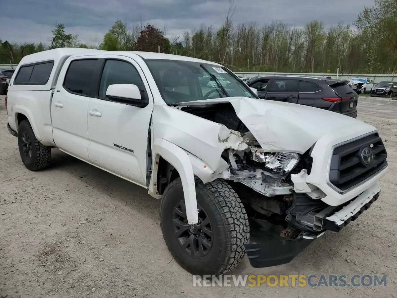 4 fotografías del automóvil dañado 3TMDZ5BN7LM087149 TOYOTA TACOMA 2020