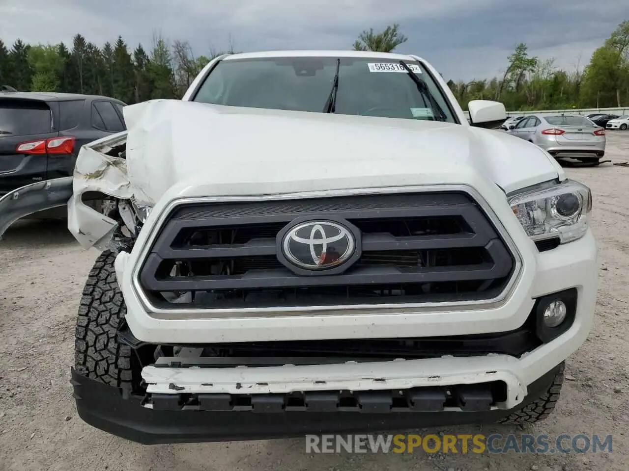 5 fotografías del automóvil dañado 3TMDZ5BN7LM087149 TOYOTA TACOMA 2020