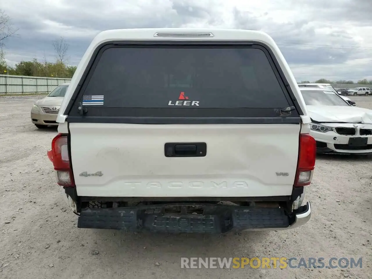 6 fotografías del automóvil dañado 3TMDZ5BN7LM087149 TOYOTA TACOMA 2020