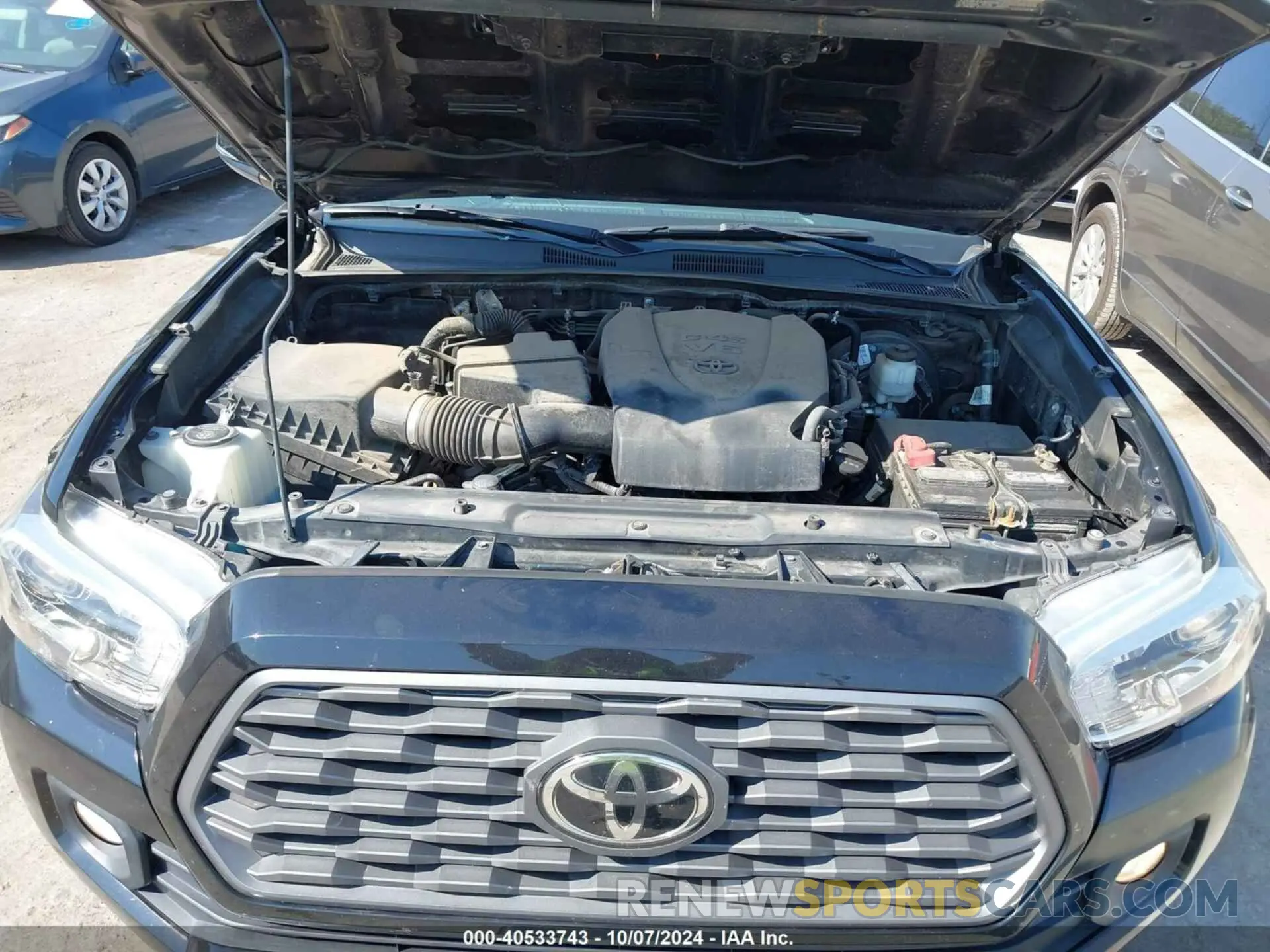 10 fotografías del automóvil dañado 3TMDZ5BN8LM080209 TOYOTA TACOMA 2020
