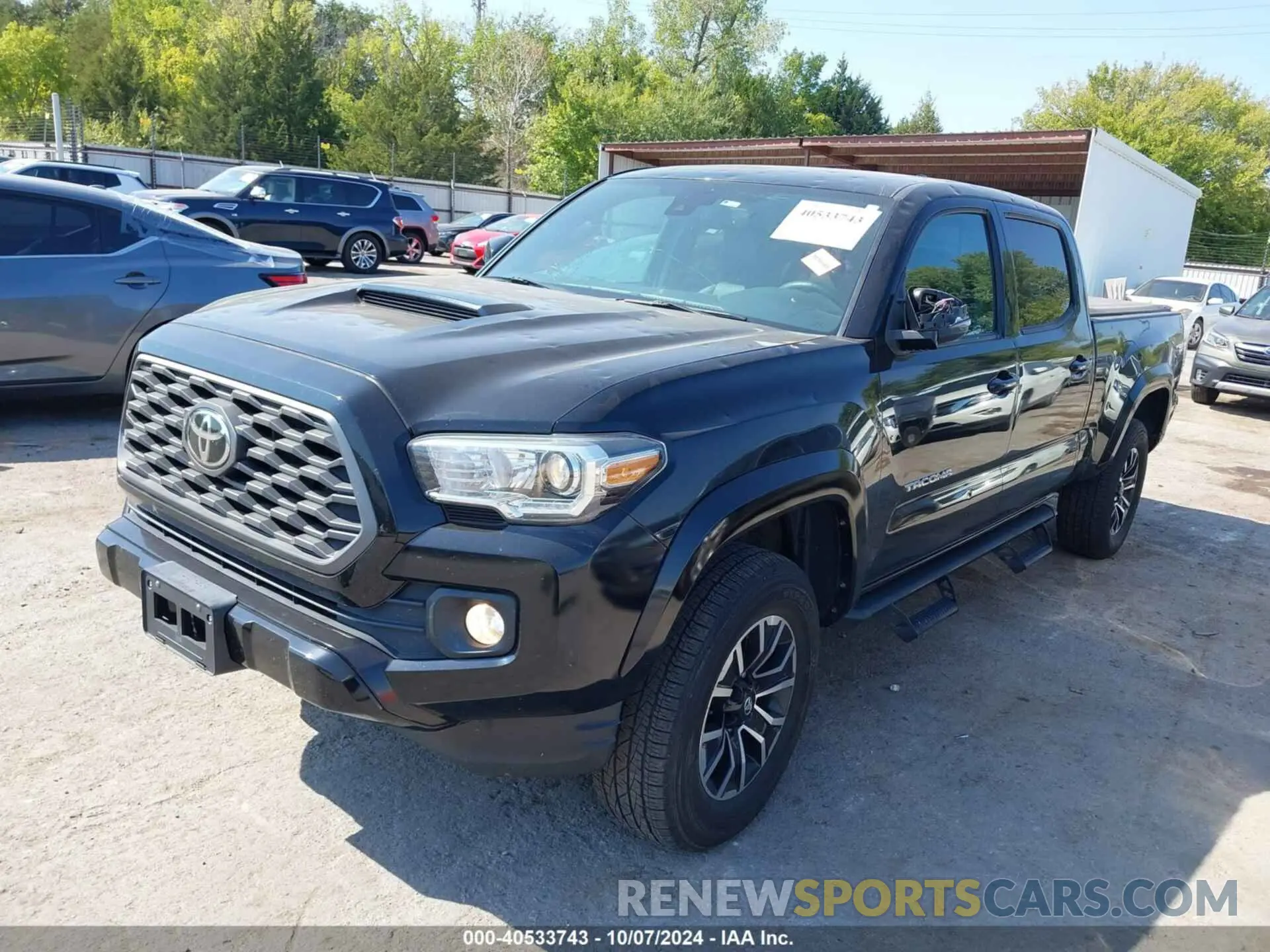 2 fotografías del automóvil dañado 3TMDZ5BN8LM080209 TOYOTA TACOMA 2020