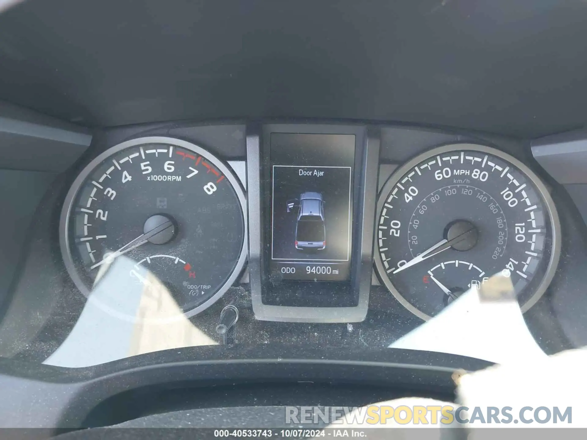 7 fotografías del automóvil dañado 3TMDZ5BN8LM080209 TOYOTA TACOMA 2020