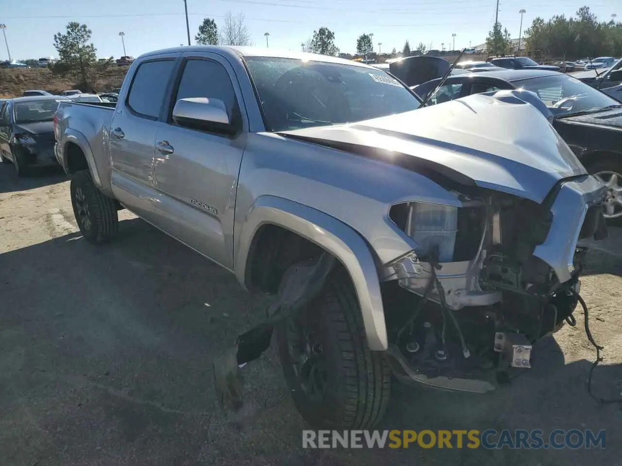 4 fotografías del automóvil dañado 3TMDZ5BN8LM088939 TOYOTA TACOMA 2020