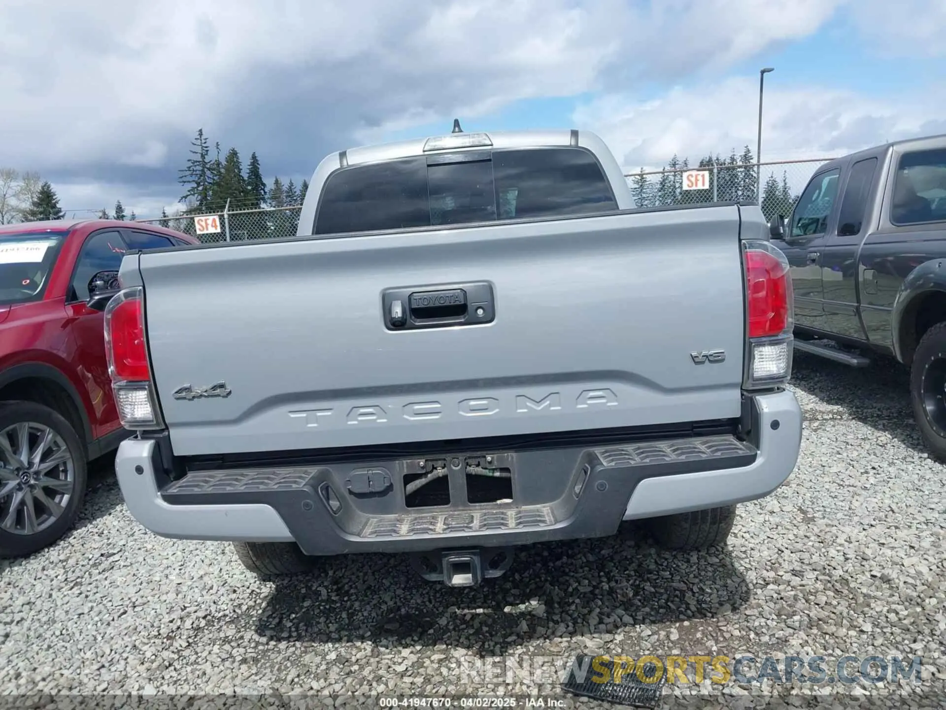 16 fotografías del automóvil dañado 3TMGZ5AN4LM367769 TOYOTA TACOMA 2020