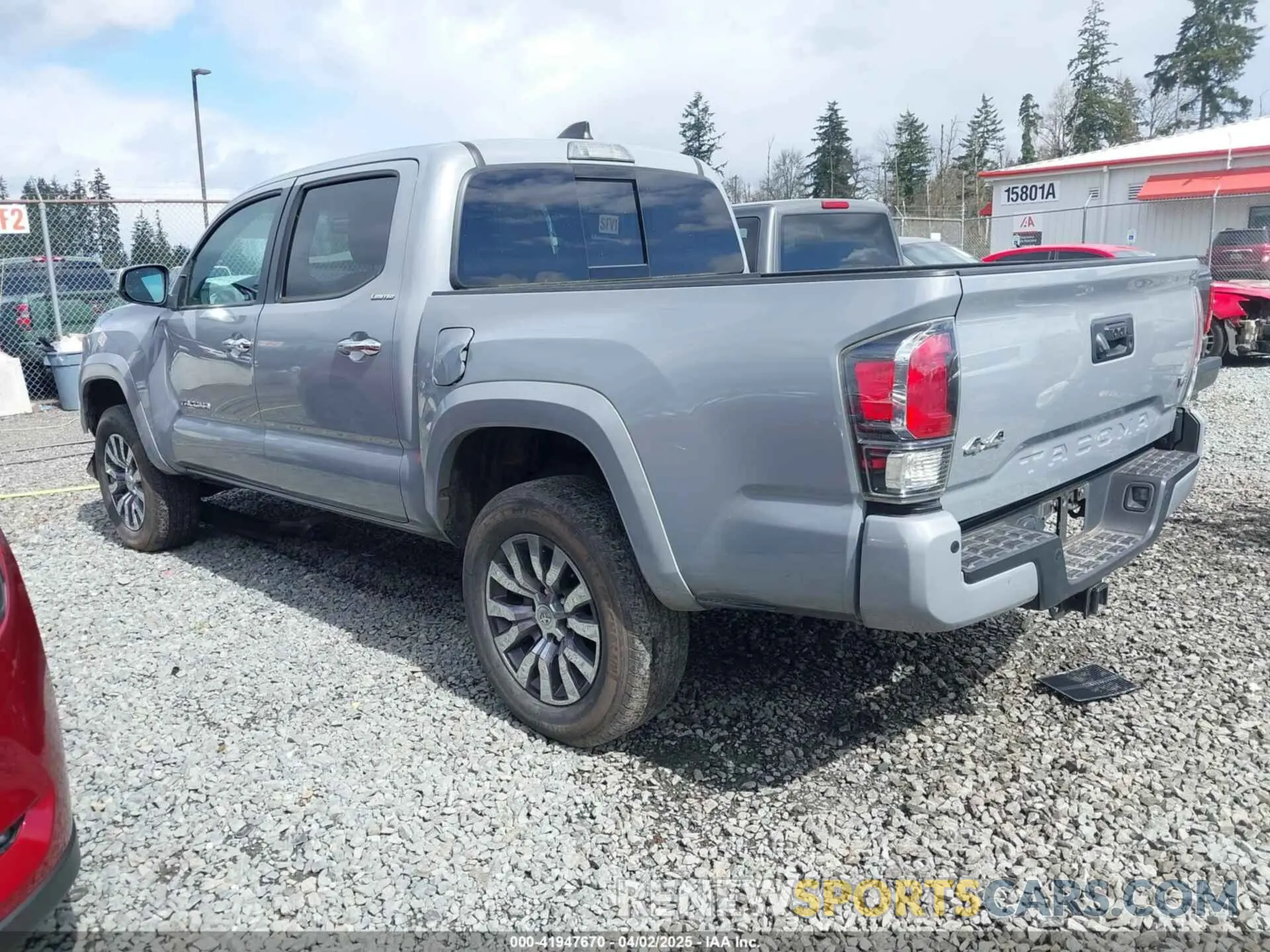 3 fotografías del automóvil dañado 3TMGZ5AN4LM367769 TOYOTA TACOMA 2020