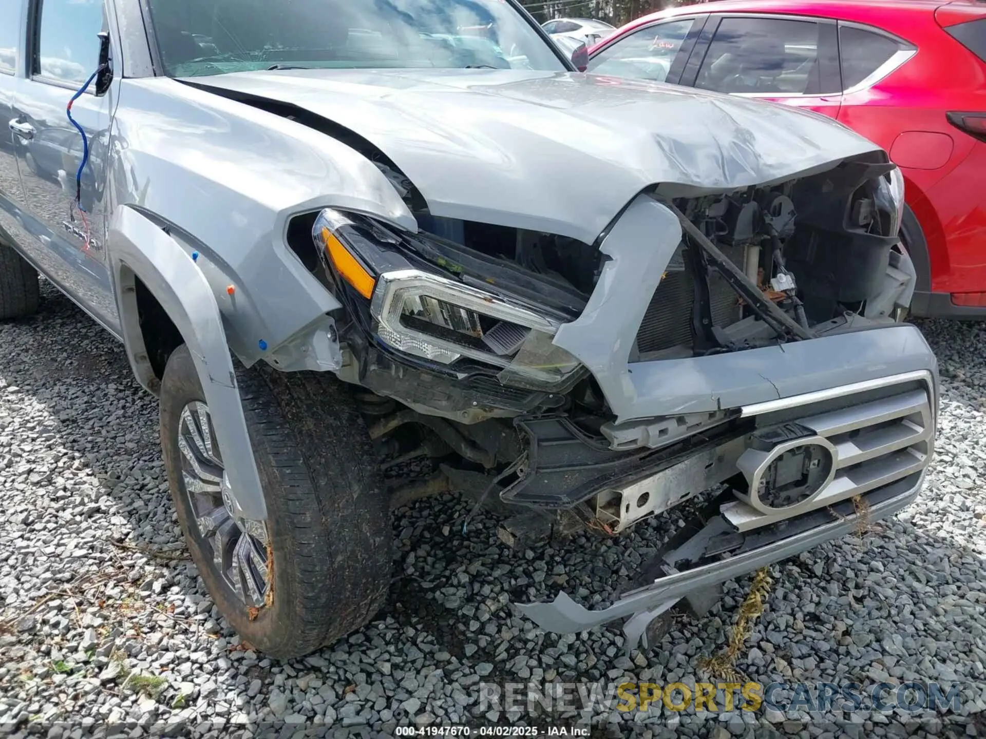 6 fotografías del automóvil dañado 3TMGZ5AN4LM367769 TOYOTA TACOMA 2020