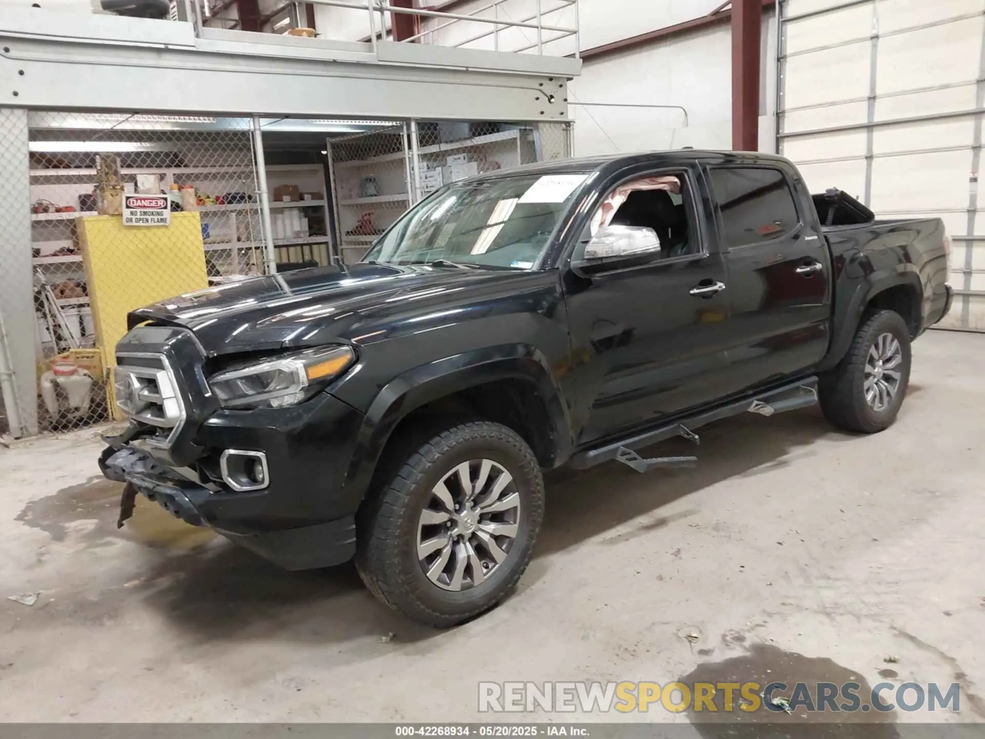 2 fotografías del automóvil dañado 3TMGZ5AN8LM289593 TOYOTA TACOMA 2020