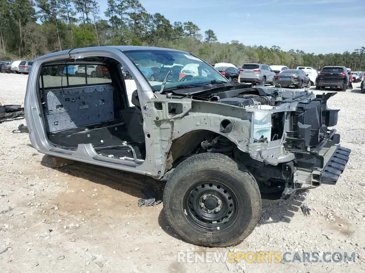 4 fotografías del automóvil dañado 3TYCZ5AN1LT004350 TOYOTA TACOMA 2020