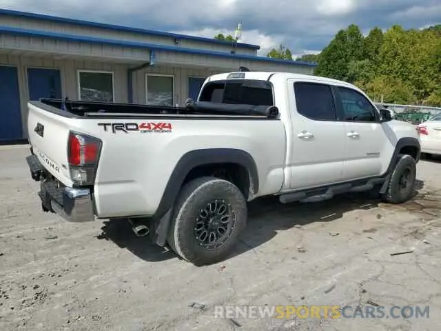 3 fotografías del automóvil dañado 3TYDZ5BN6LT000135 TOYOTA TACOMA 2020