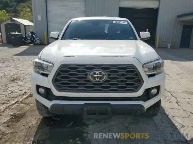 5 fotografías del automóvil dañado 3TYDZ5BN6LT000135 TOYOTA TACOMA 2020