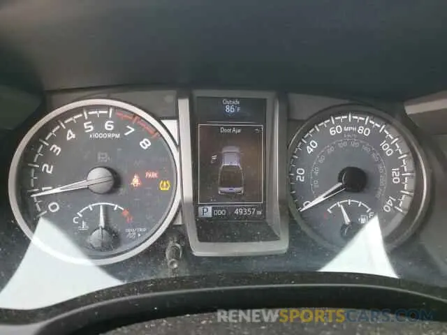 9 fotografías del automóvil dañado 3TYDZ5BN6LT000135 TOYOTA TACOMA 2020