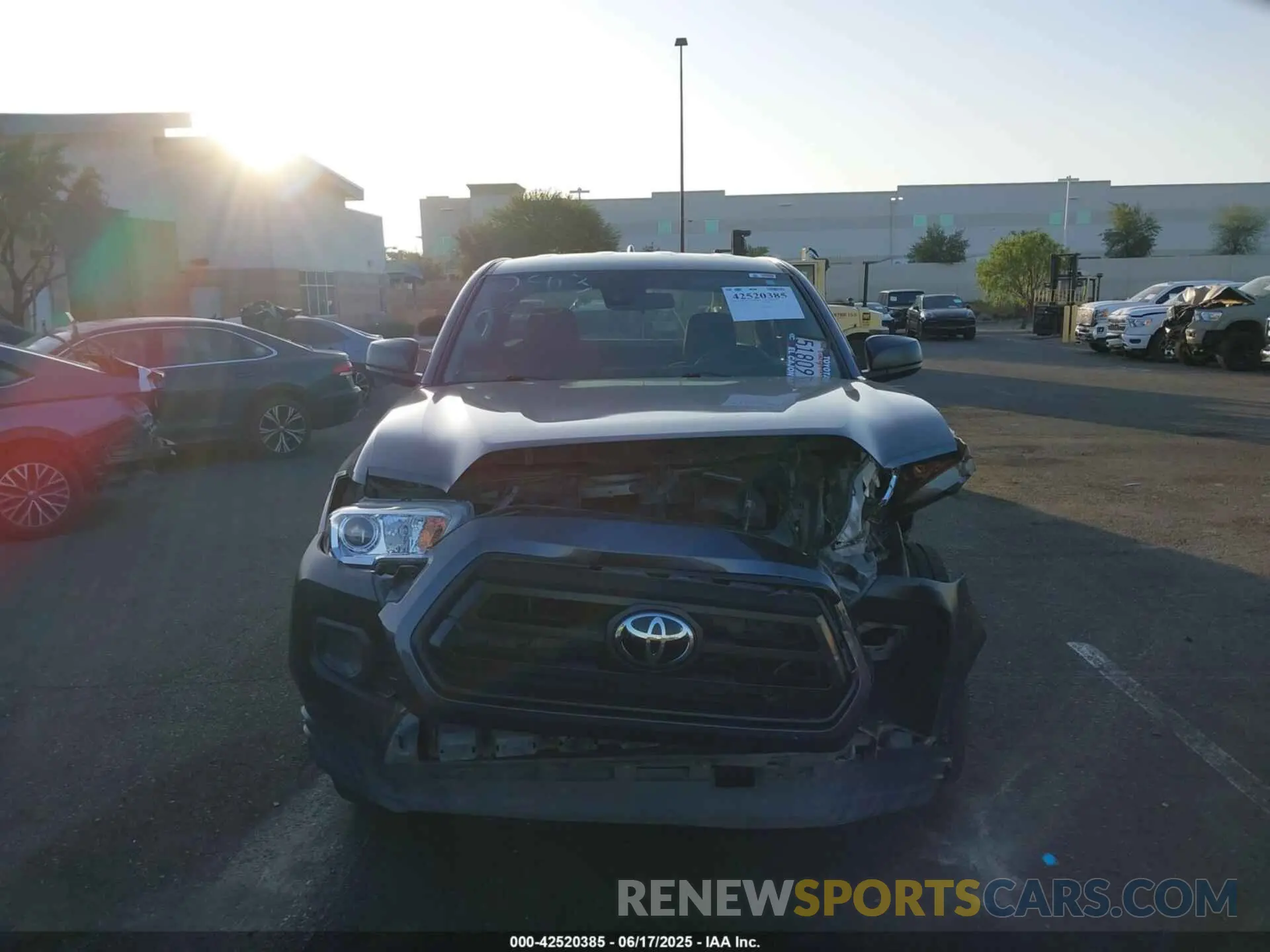 12 fotografías del automóvil dañado 3TYRX5GN0LT000913 TOYOTA TACOMA 2020
