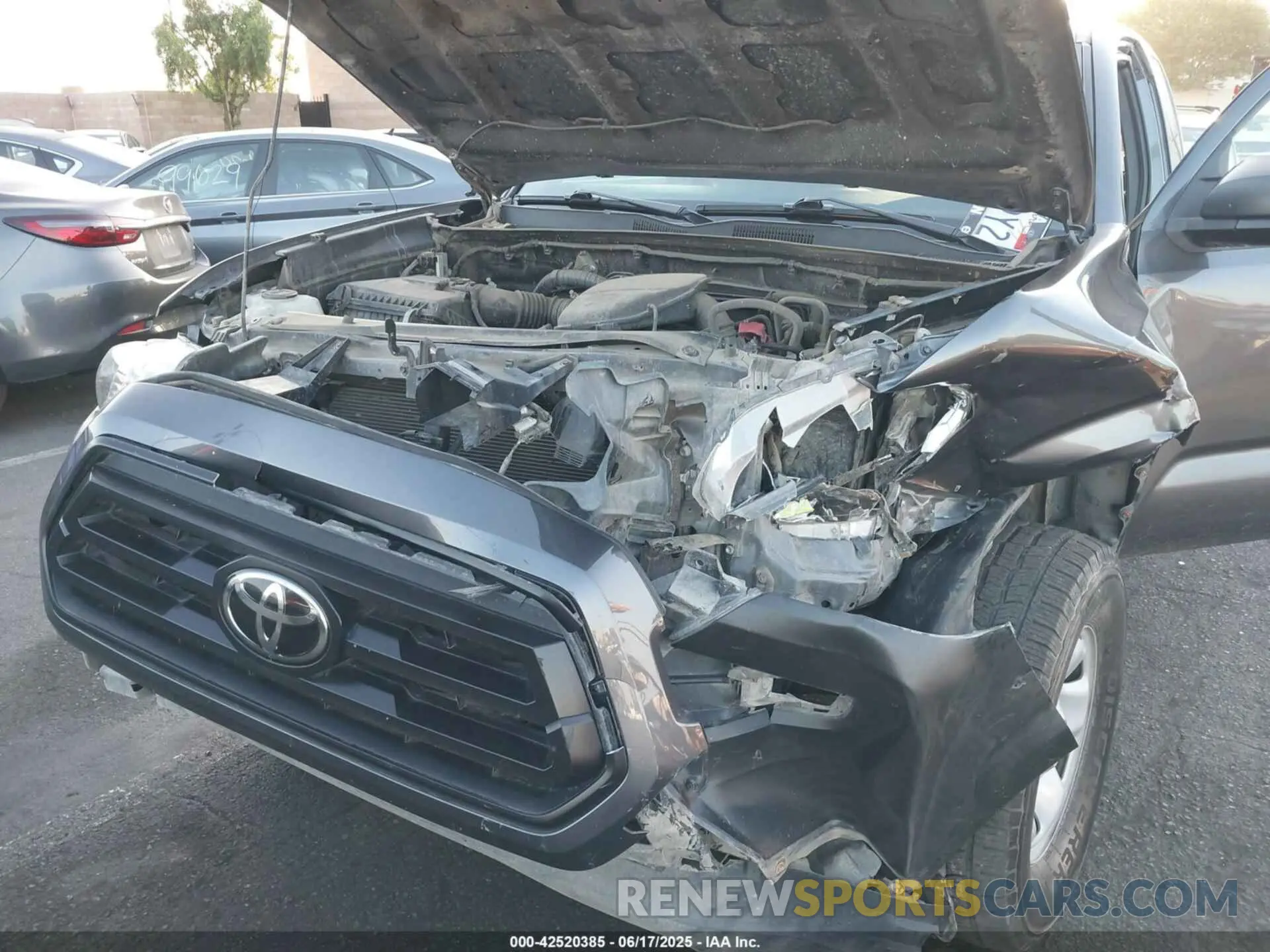 19 fotografías del automóvil dañado 3TYRX5GN0LT000913 TOYOTA TACOMA 2020