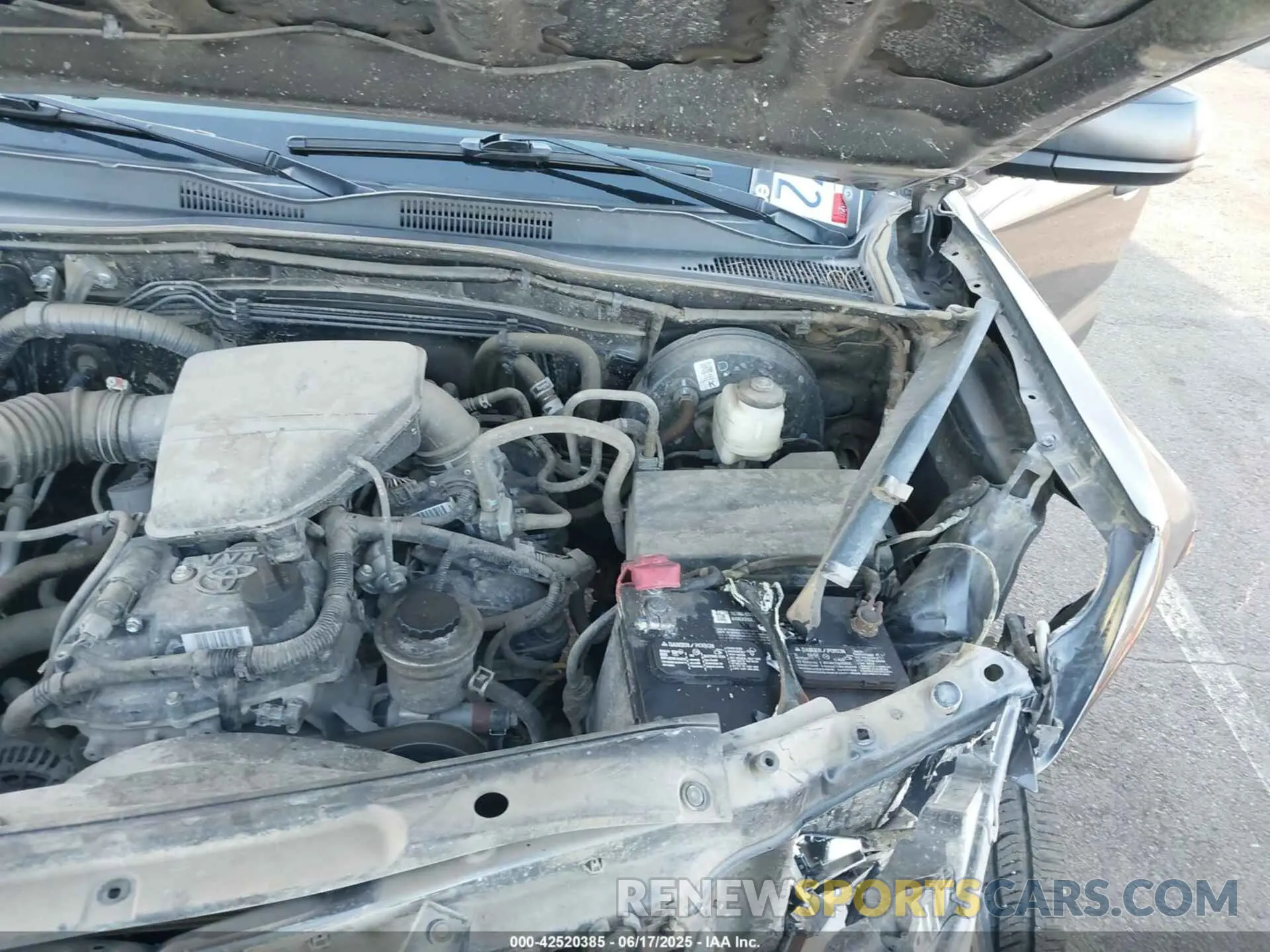 20 fotografías del automóvil dañado 3TYRX5GN0LT000913 TOYOTA TACOMA 2020