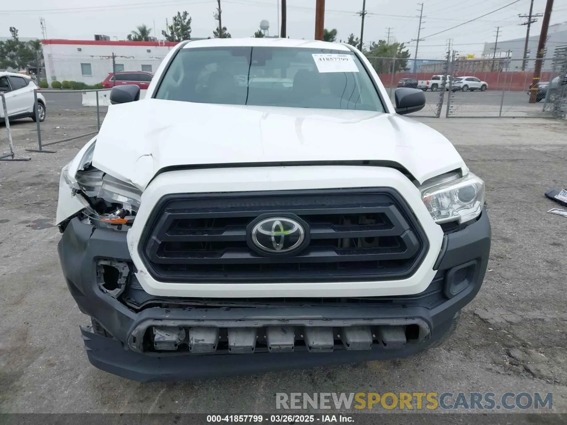 13 fotografías del automóvil dañado 3TYRX5GN2LT000122 TOYOTA TACOMA 2020