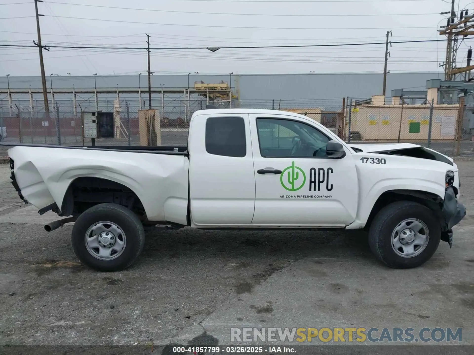 14 fotografías del automóvil dañado 3TYRX5GN2LT000122 TOYOTA TACOMA 2020