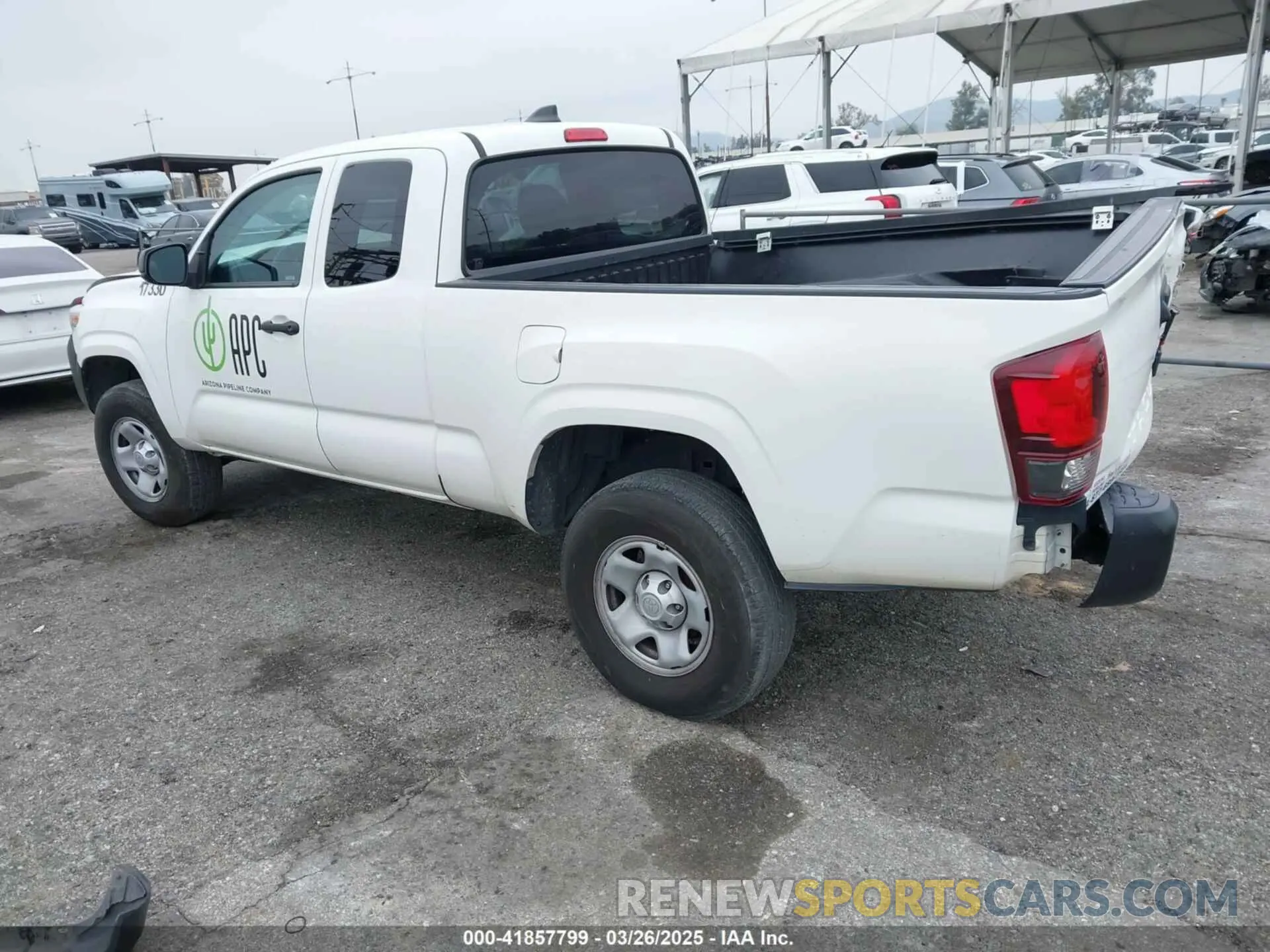 3 fotografías del automóvil dañado 3TYRX5GN2LT000122 TOYOTA TACOMA 2020