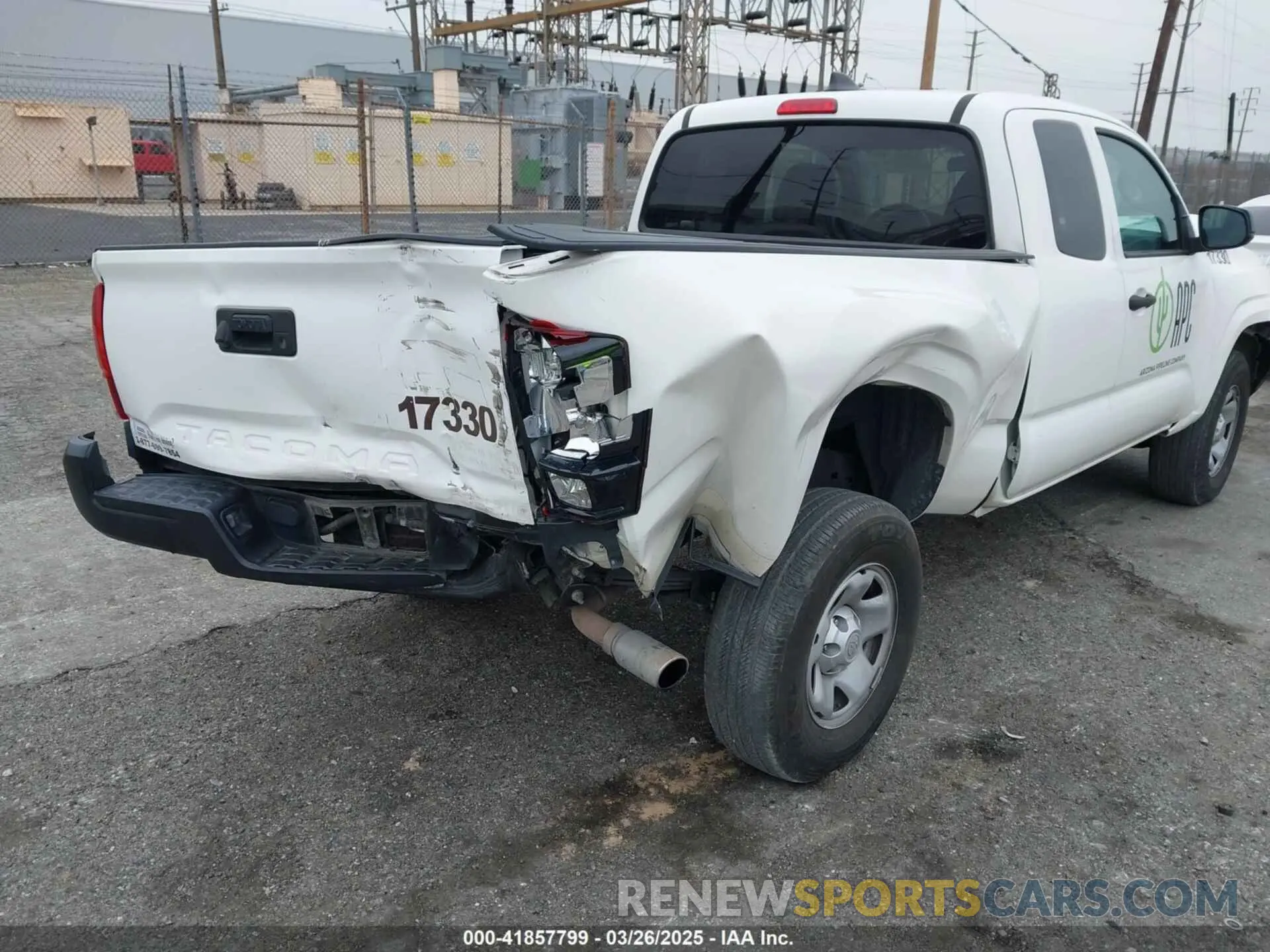 6 fotografías del automóvil dañado 3TYRX5GN2LT000122 TOYOTA TACOMA 2020