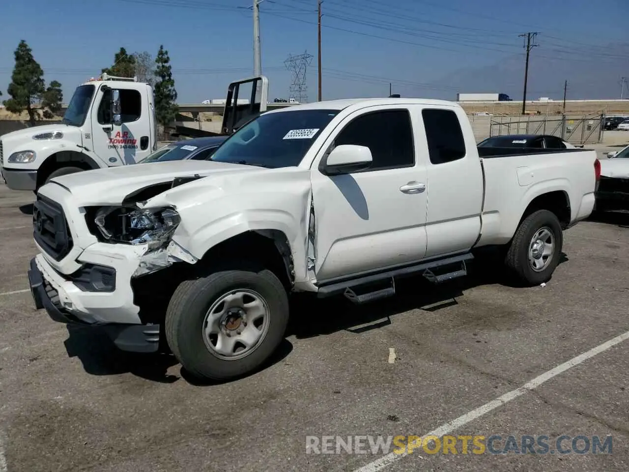 1 fotografías del automóvil dañado 3TYRX5GN2LT000962 TOYOTA TACOMA 2020