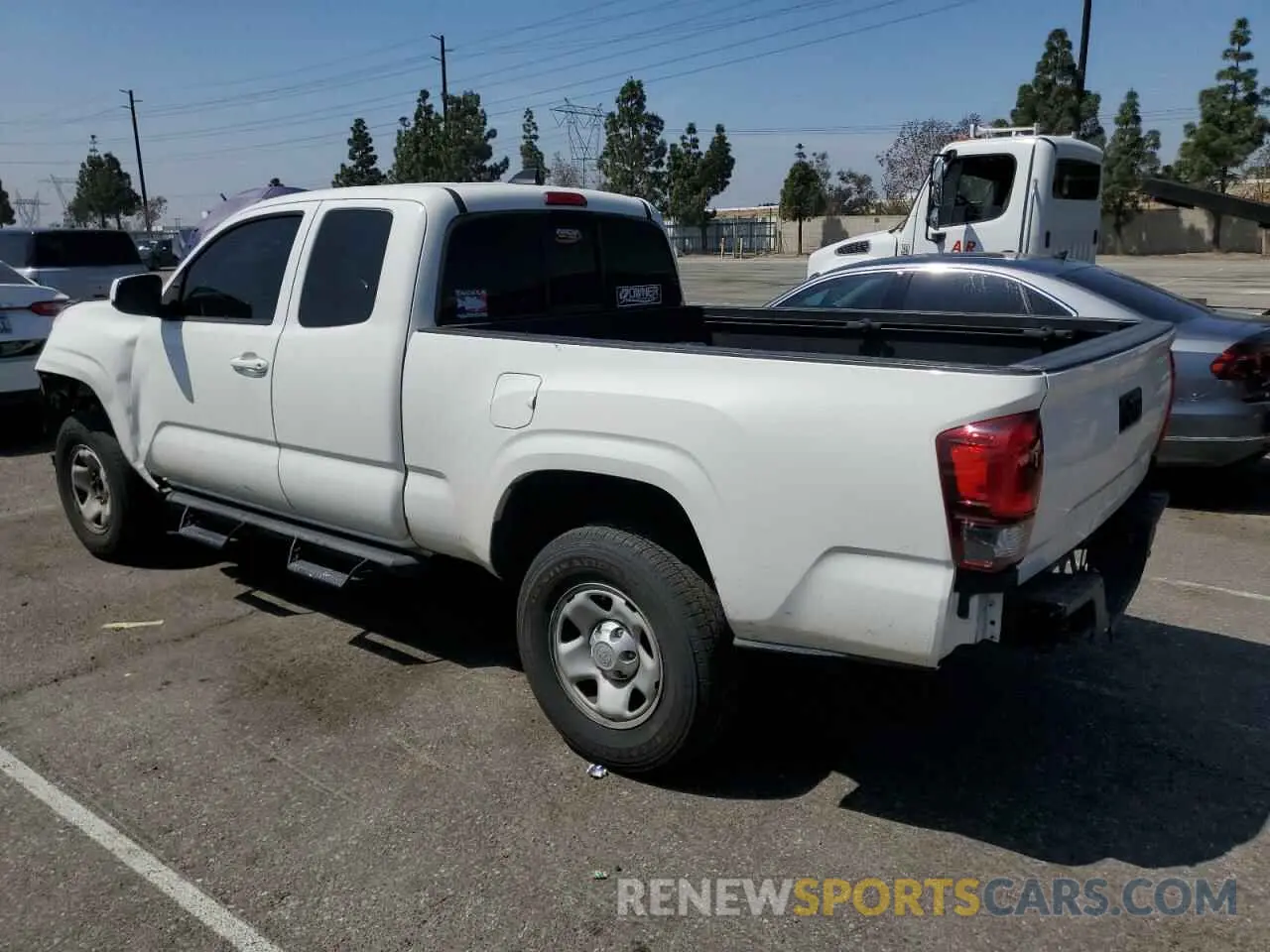 2 fotografías del automóvil dañado 3TYRX5GN2LT000962 TOYOTA TACOMA 2020