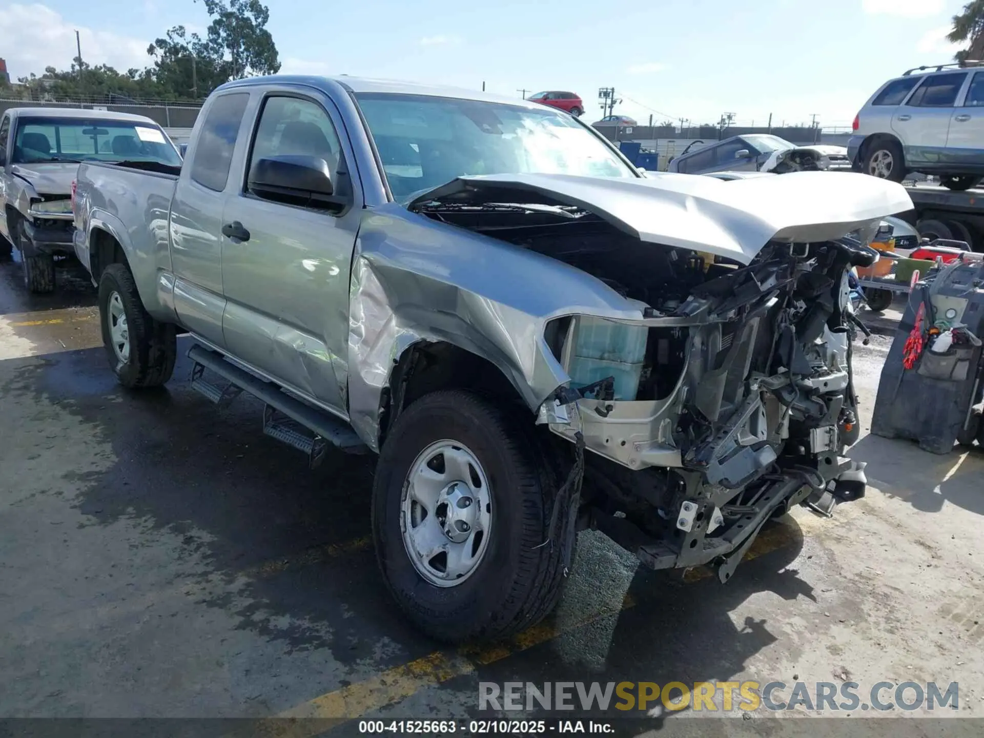1 fotografías del automóvil dañado 3TYRX5GN5LT000096 TOYOTA TACOMA 2020