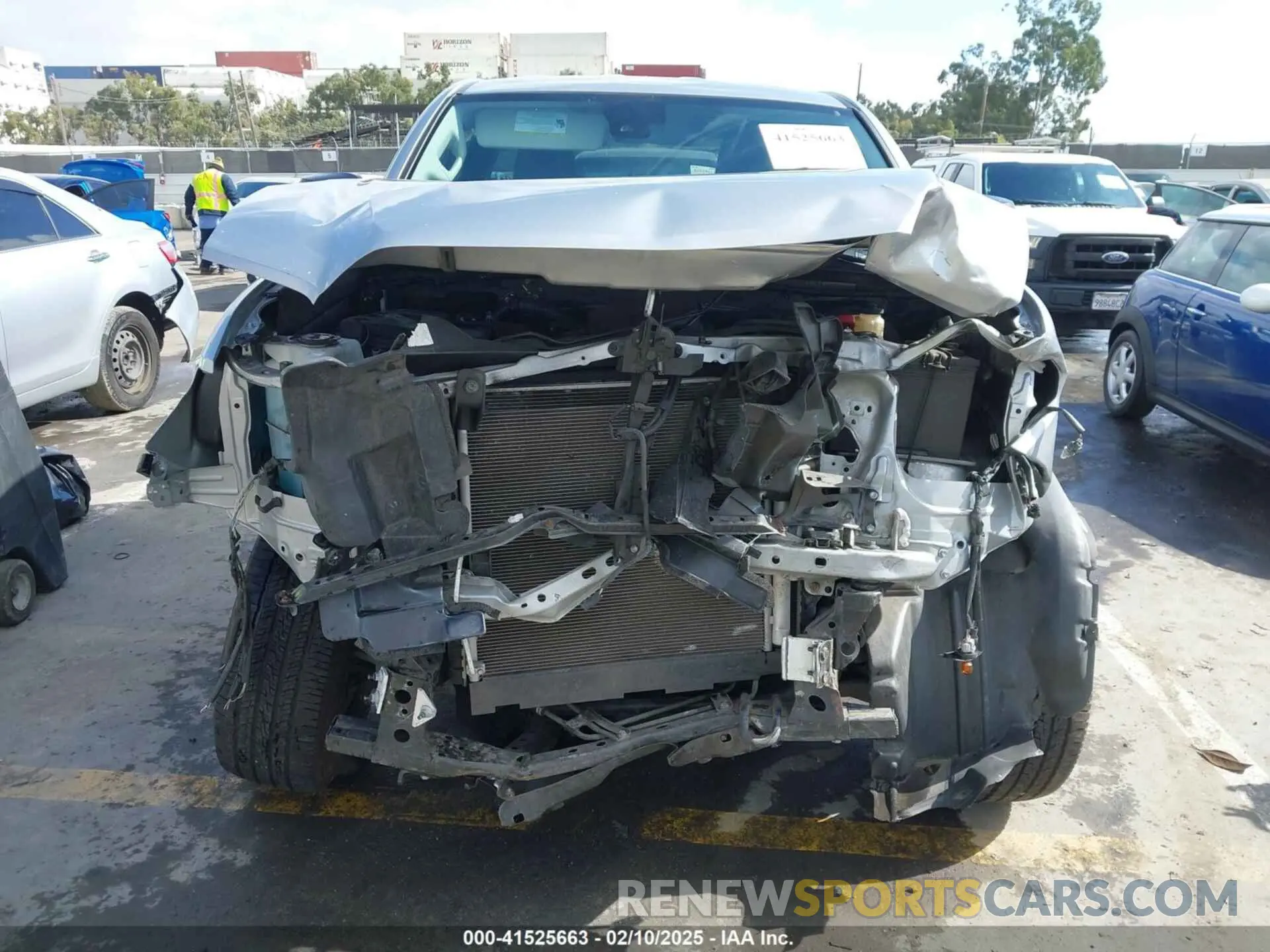 12 fotografías del automóvil dañado 3TYRX5GN5LT000096 TOYOTA TACOMA 2020