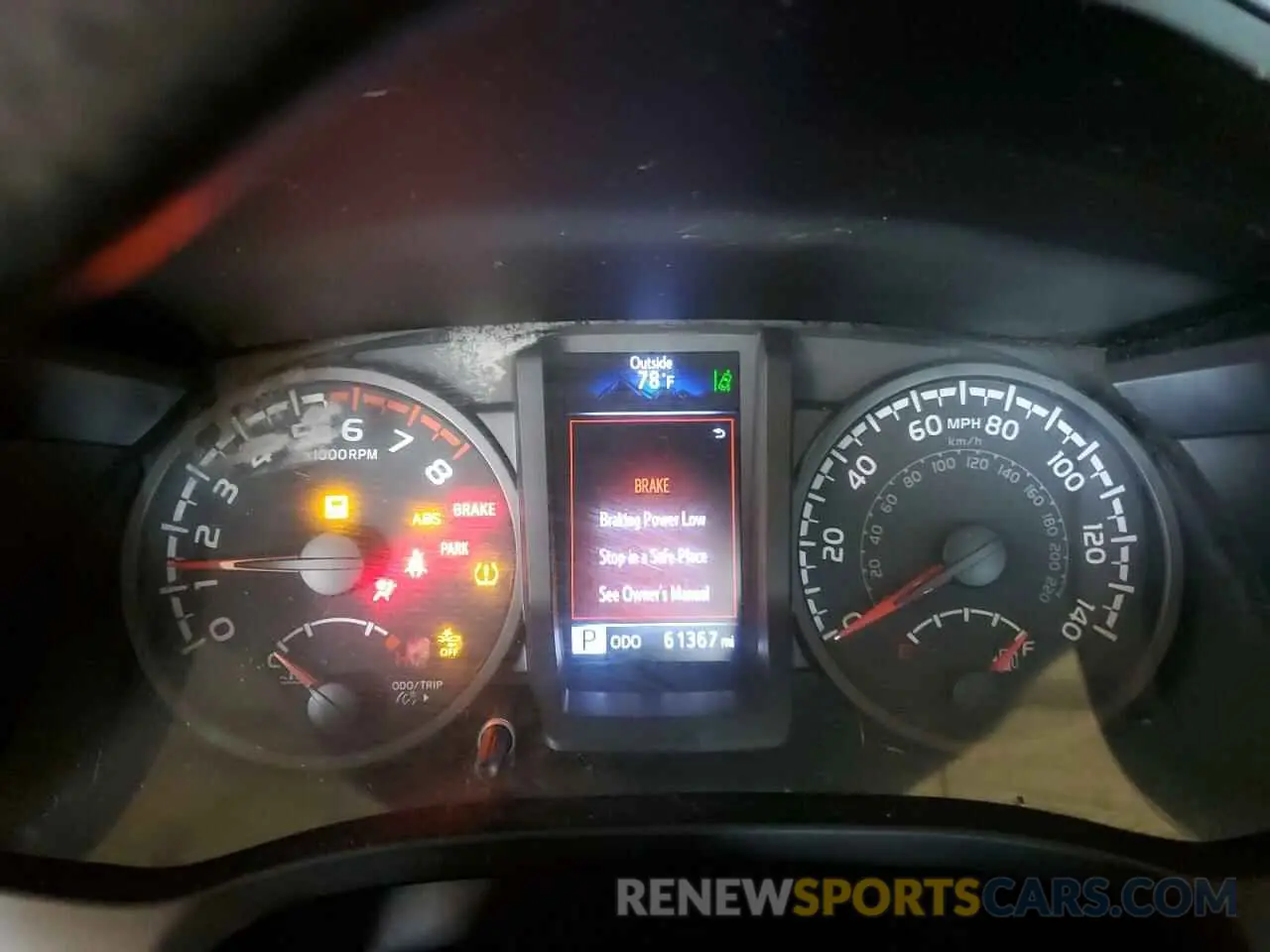 9 fotografías del automóvil dañado 3TYRX5GN6LT004898 TOYOTA TACOMA 2020