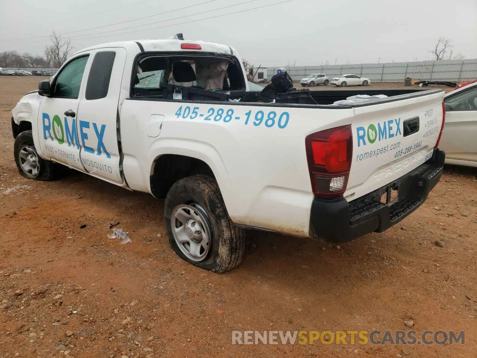 3 fotografías del automóvil dañado 3TYRX5GN8LT002313 TOYOTA TACOMA 2020