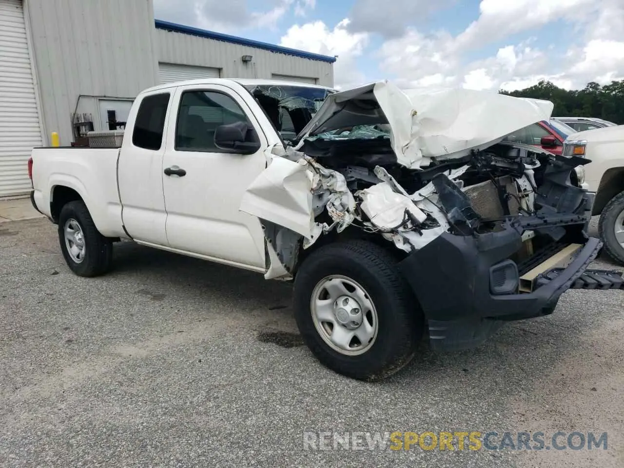 4 fotografías del automóvil dañado 3TYRX5GN9LT001672 TOYOTA TACOMA 2020