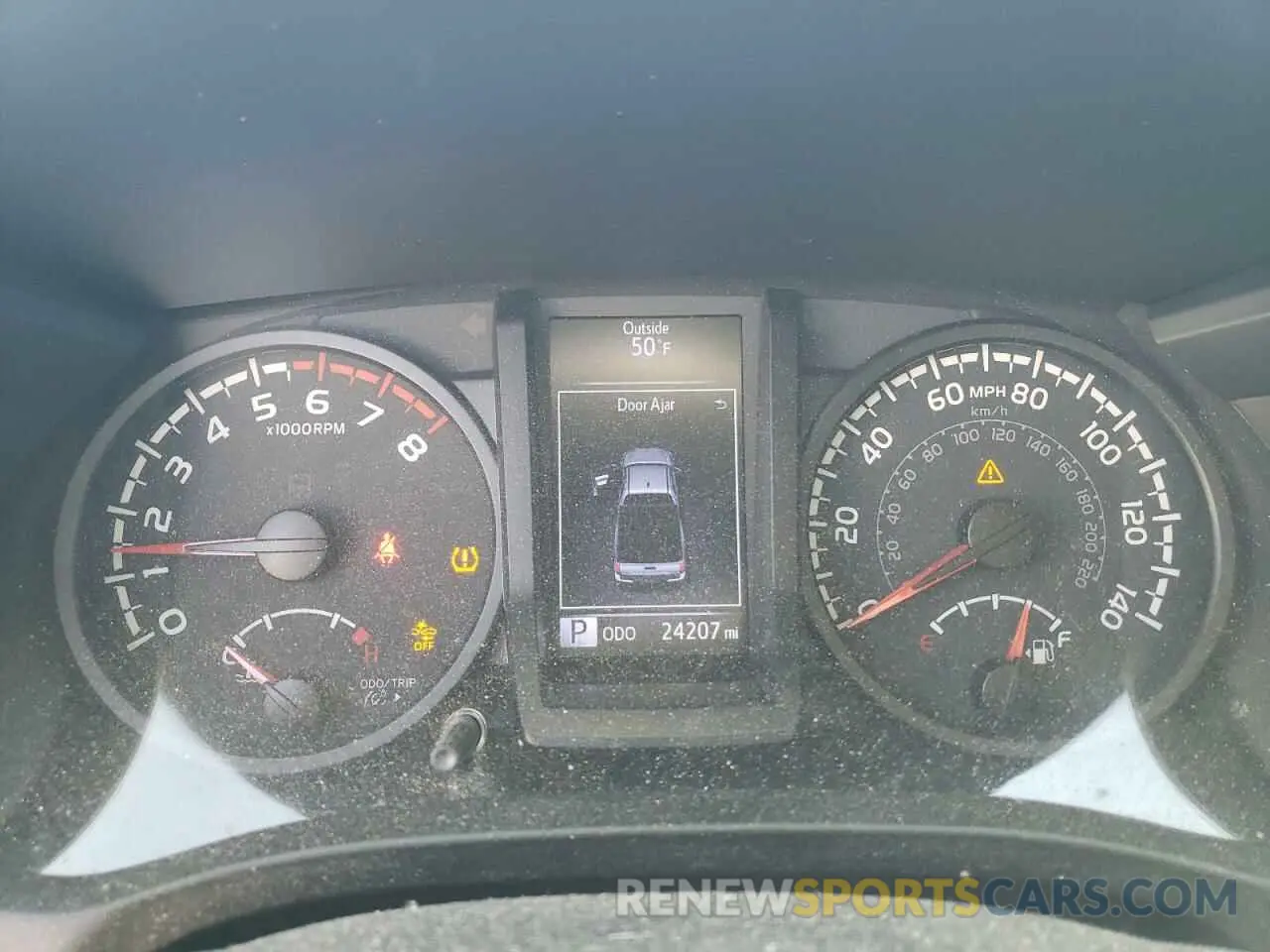 9 fotografías del automóvil dañado 3TYRX5GNXLT001986 TOYOTA TACOMA 2020