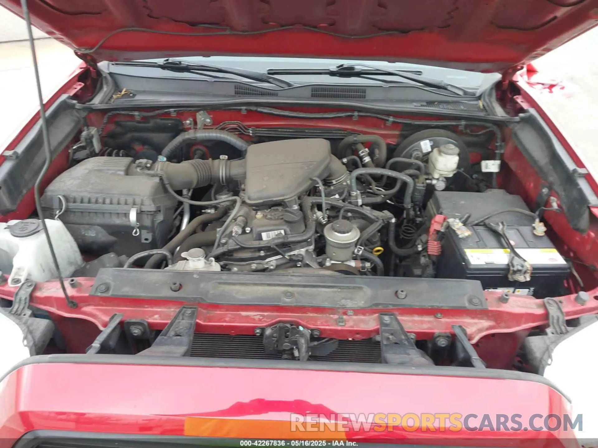10 fotografías del automóvil dañado 3TYRX5GNXLT005469 TOYOTA TACOMA 2020