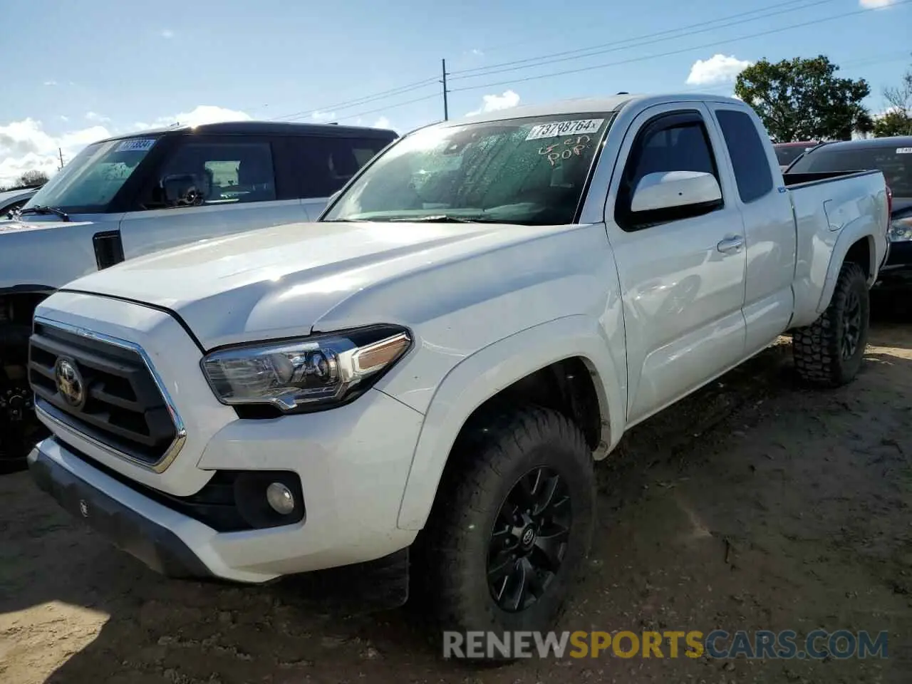 1 fotografías del automóvil dañado 3TYRZ5CN8LT000609 TOYOTA TACOMA 2020