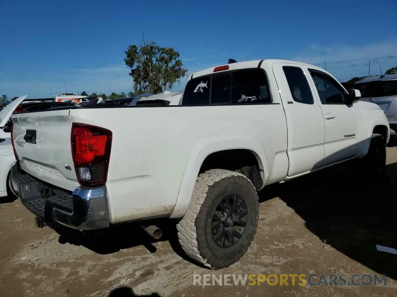 3 fotografías del automóvil dañado 3TYRZ5CN8LT000609 TOYOTA TACOMA 2020