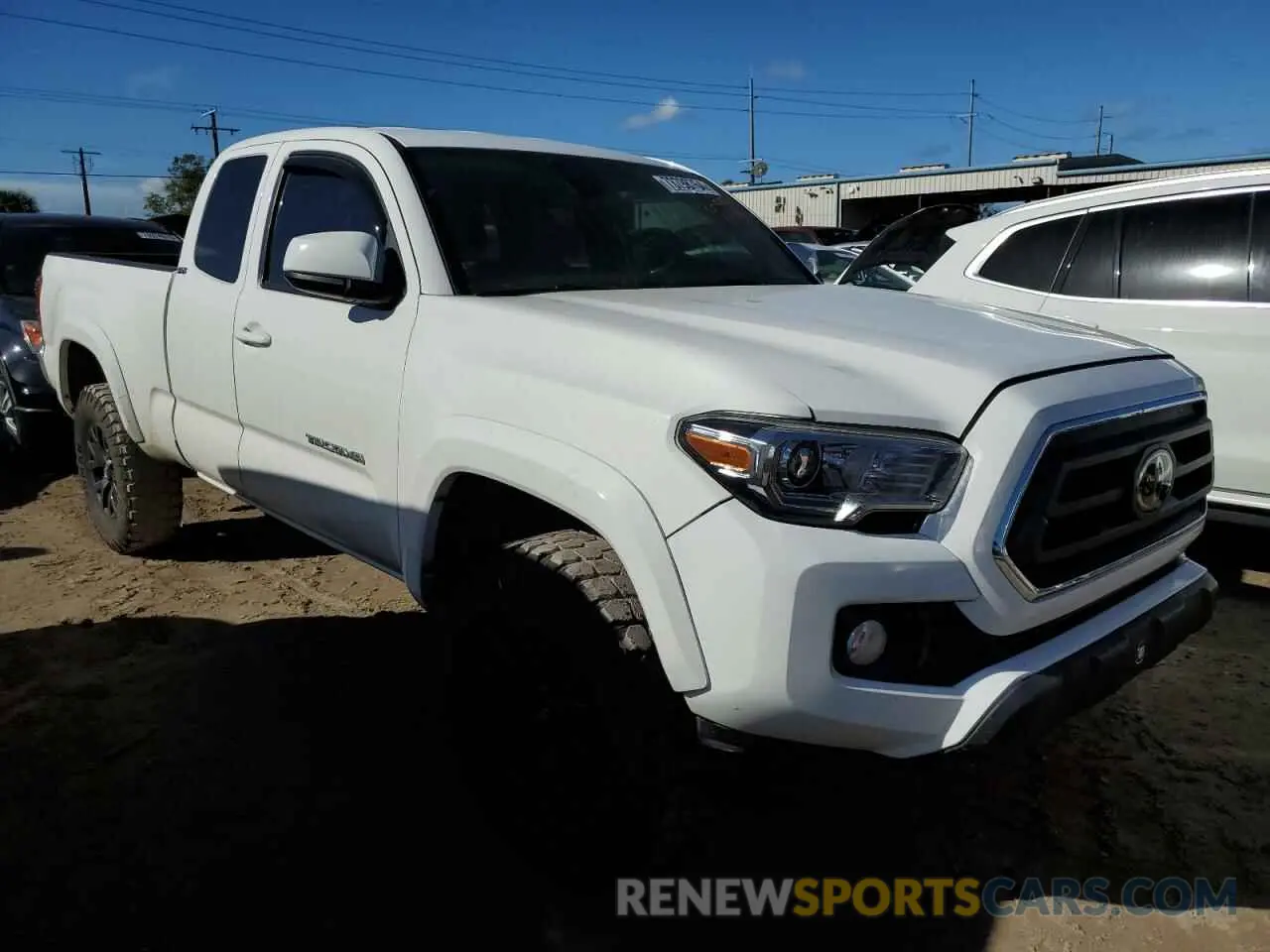 4 fotografías del automóvil dañado 3TYRZ5CN8LT000609 TOYOTA TACOMA 2020