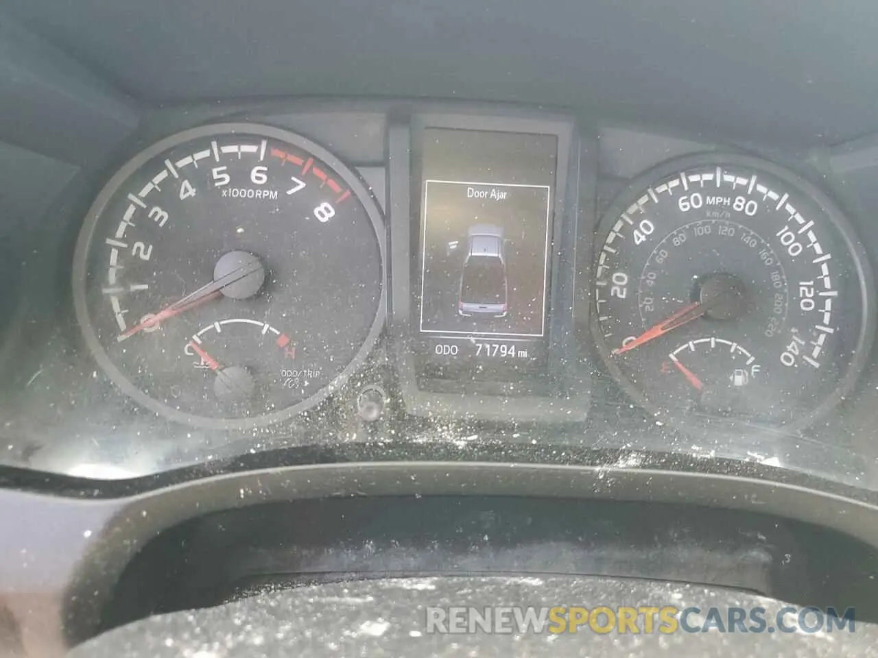 9 fotografías del automóvil dañado 3TYRZ5CN9LT000277 TOYOTA TACOMA 2020