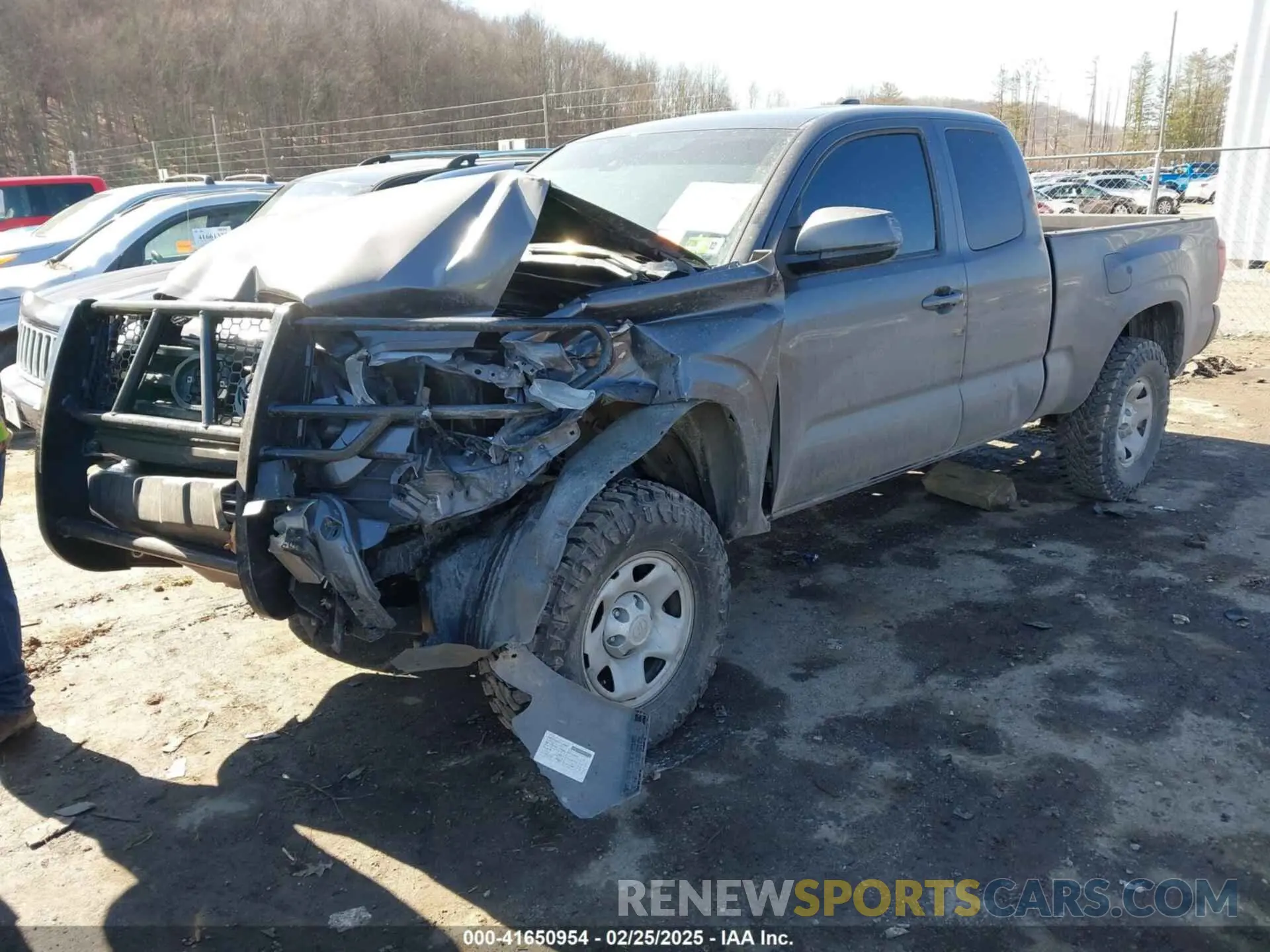 2 fotografías del automóvil dañado 3TYSX5EN3LT001848 TOYOTA TACOMA 2020