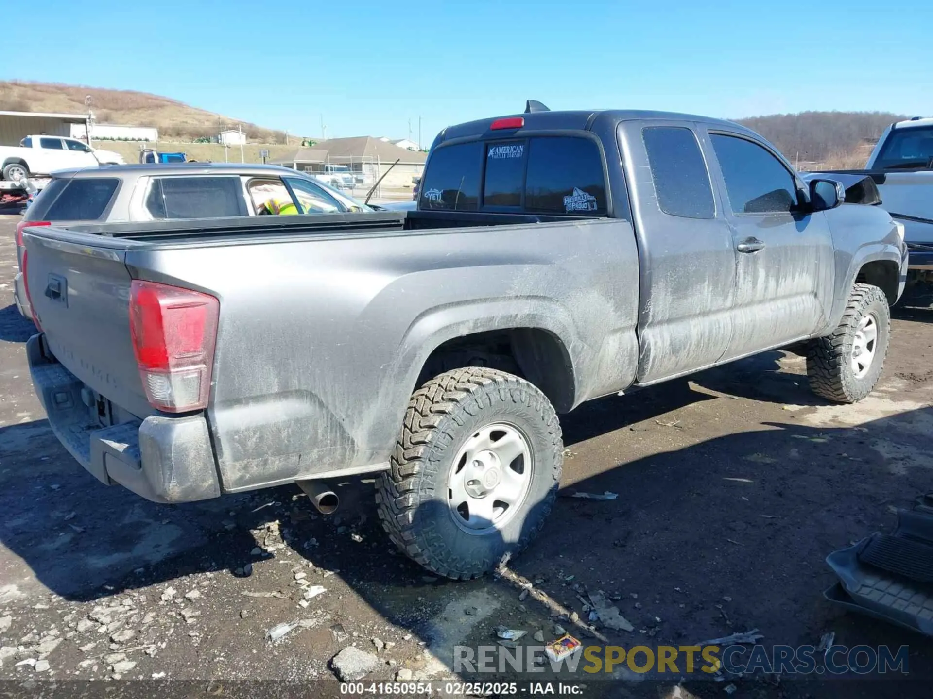 4 fotografías del automóvil dañado 3TYSX5EN3LT001848 TOYOTA TACOMA 2020